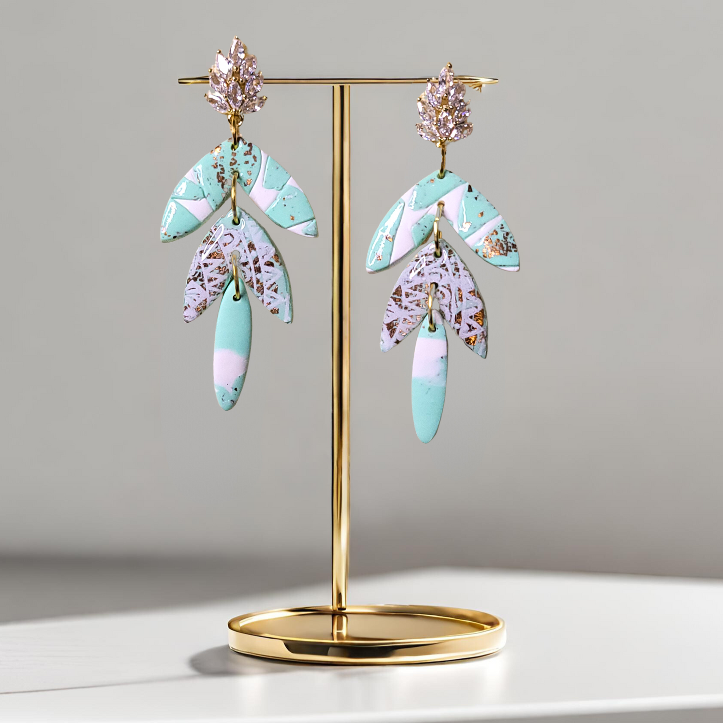 Cool mint: diamond drops