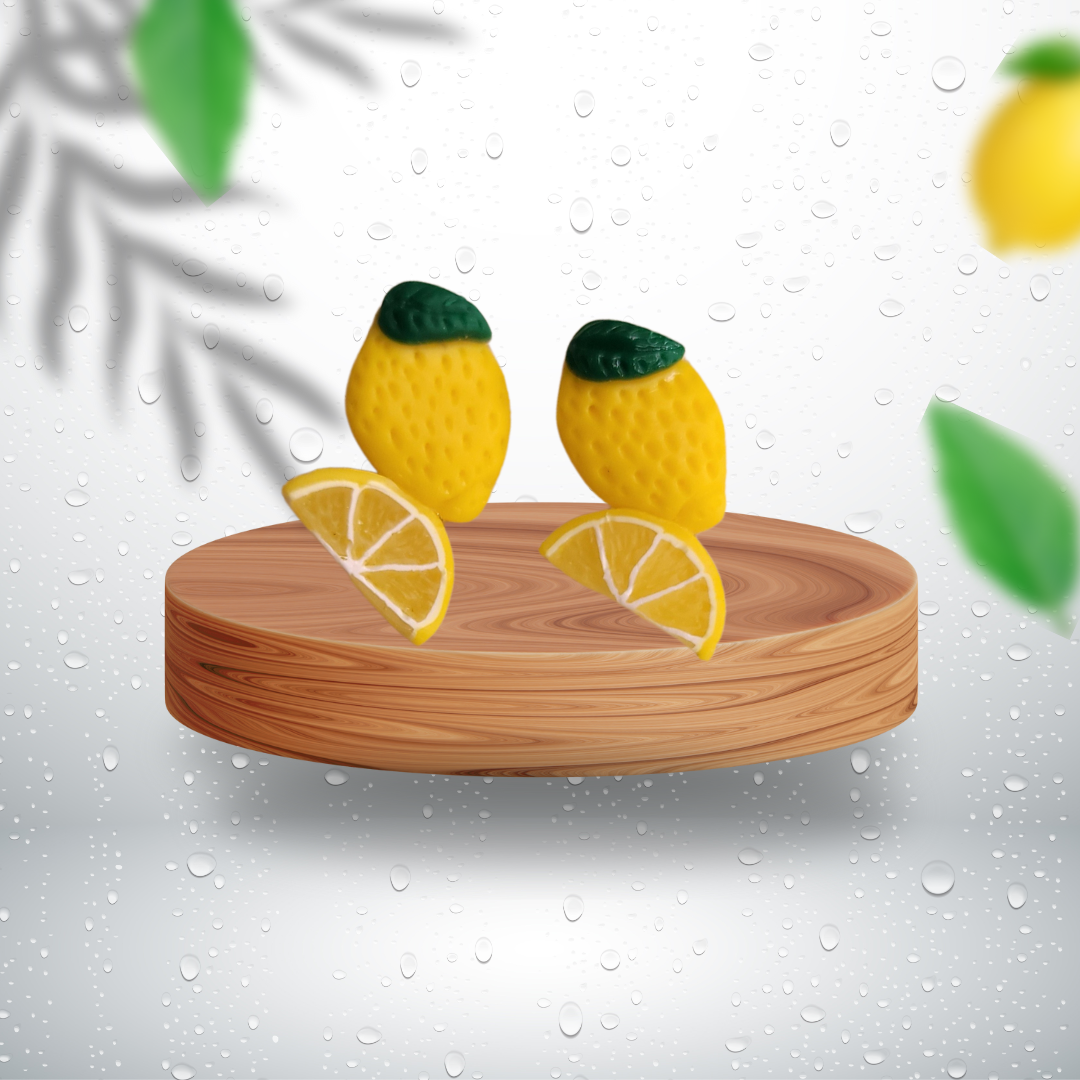 Lemon and Slice studs