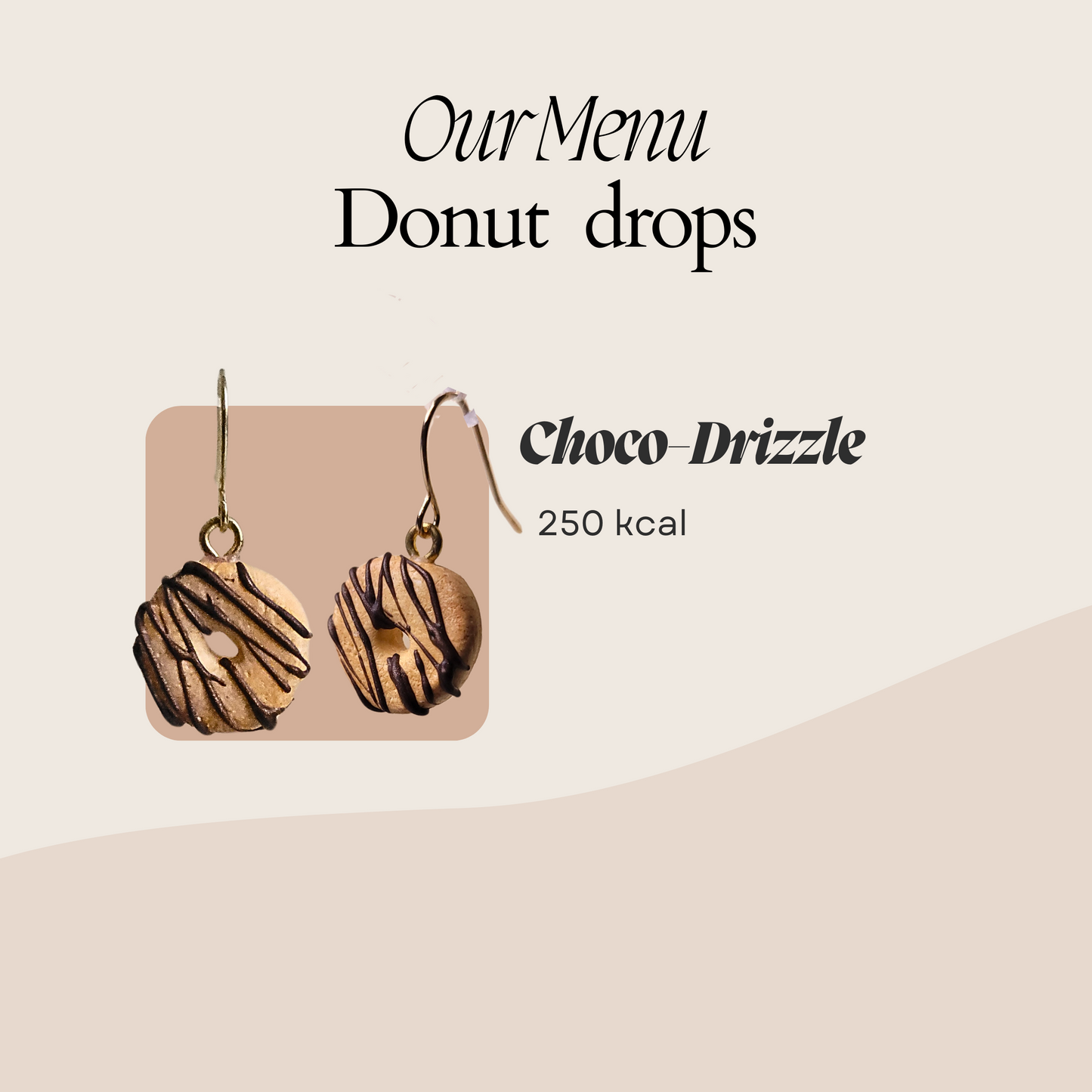 Donut drops- Choco-Drizzle