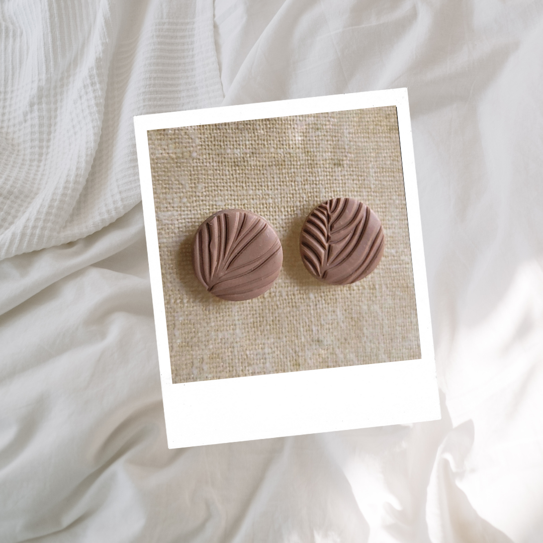 In the nude- textured studs #2