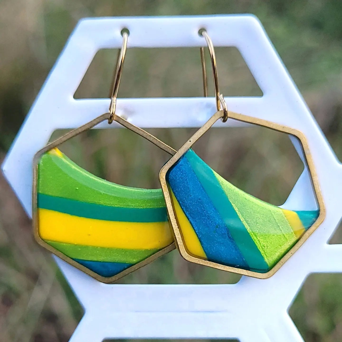 Tropical breeze Hexagon drop
